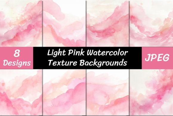Download Light Pink Watercolor Texture Background - Pink watercolor Collection