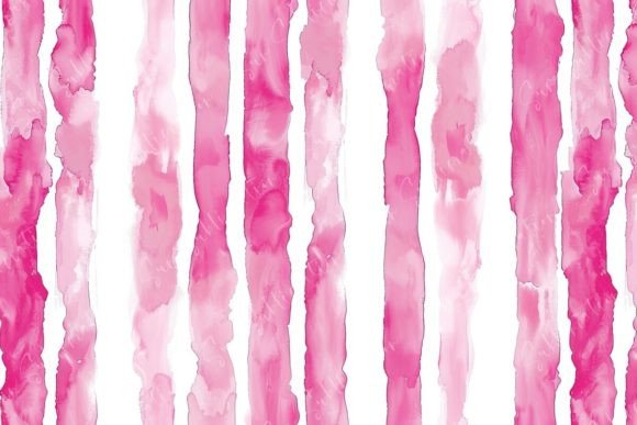 Download Pink Watercolor Stripes - Pink watercolor Collection