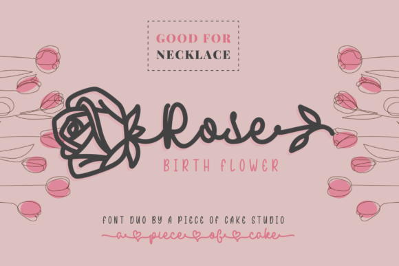 Download Rose Birth Flower Duo - Rose birth flower Collection