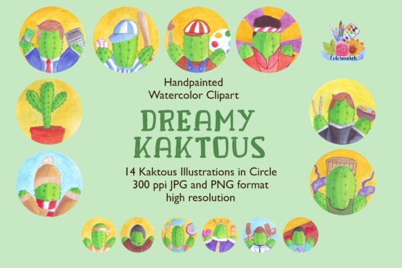Download Dreamy Kak Tous Handpainted Clipart - Premium Resources
