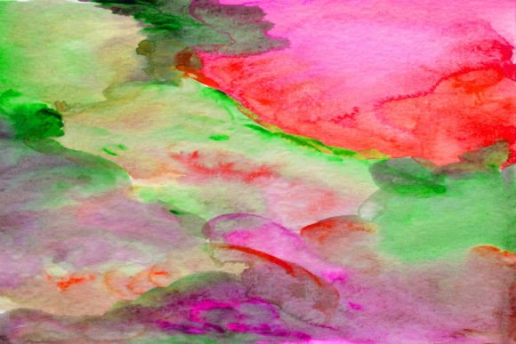 Download Green Pink Watercolor Paper - Pink watercolor Collection