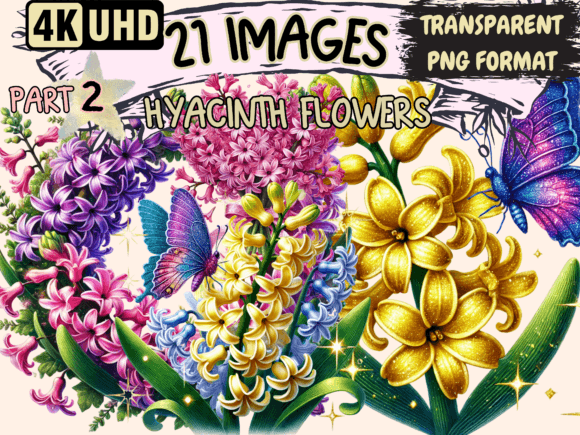 Download Hyacinth Flowers Clipart P2 - Hyacinth Collection